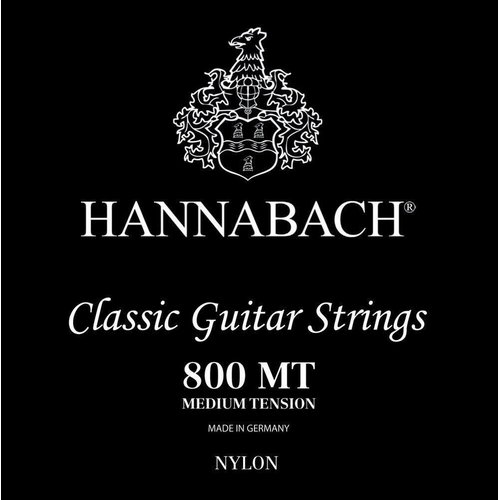 [50080] Hannabach schwarz Satz medium tension