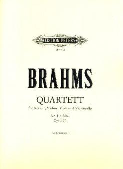 [52102] Klavierquartett g-moll op. 25