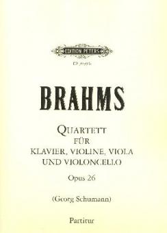 [52105] Klavierquartett A-Dur op. 26