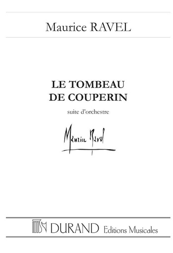 [57446] Le Tombeau de Couperin