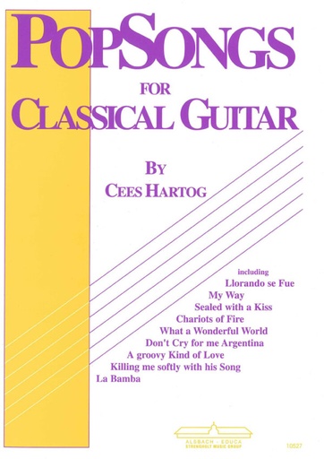[78014] Pop Songs for Classical Guitar Band 1