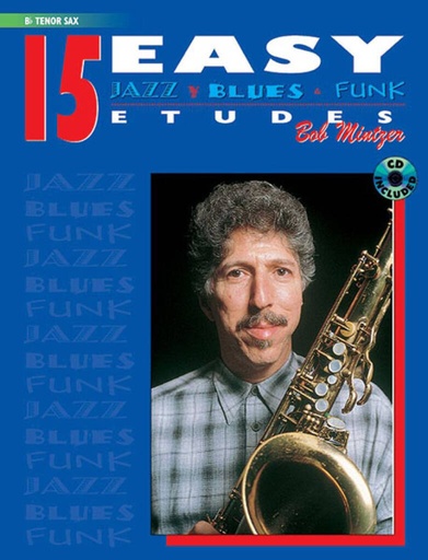 [88379] 15 Easy Jazz Blues + Funk Etudes