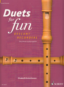 [314539] Duets for fun - Sopranblockflöte