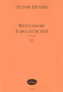 [298799] Witzendorf Tabulatur 1655 Band 1 + 2