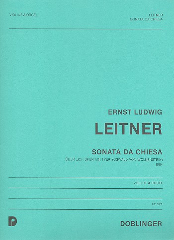 [02-00921] Sonata da chiesa über "Ich spür ain Tyer"