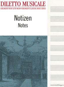 [09-00741] Diletto Musicale Notizen Notes