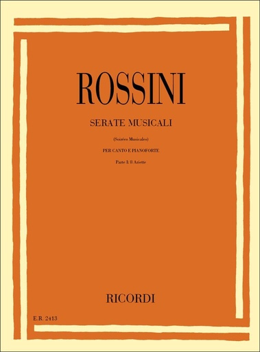 [87796] Serate Musicali Band 1 Ariette (Soirees musicales)