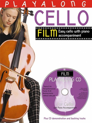 [63275] Playalong Cello - Film Music (Tunes)