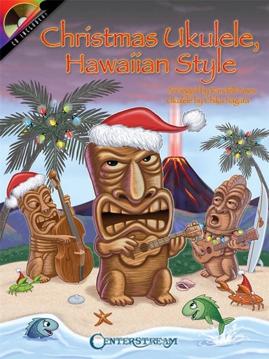[189965] Christmas Ukulele Hawaiian Style