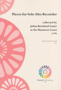 [315432] Pieces for Solo Alto Recorder