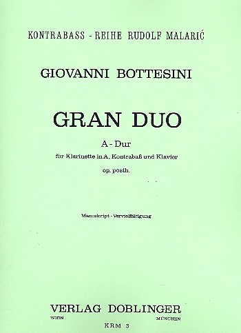[KRM-00003] Gran Duo A-Dur op. posth