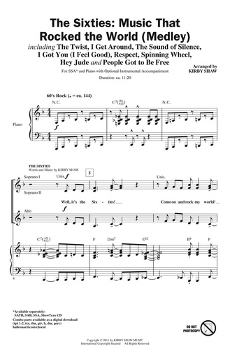 [249890] The Sixties : Music that rocked the world - Medley