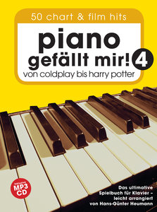 [288563] Piano gefällt mir 4 - von Coldplay bis Harry Potter