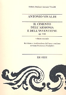 [62670] Il Cimento dell'armonia e dell'inventione op. 8