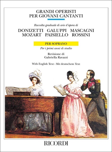 [6201] Grandi Operisti per Giovani Cantanti per Soprano, Bd. 1