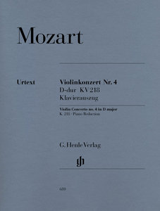 [HN-00680] Konzert Nr. 4 D-Dur KV 218