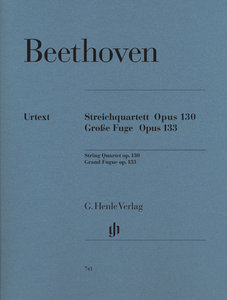 [HN-00741] Streichquartett B-Dur op. 130 und große Fuge op. 133