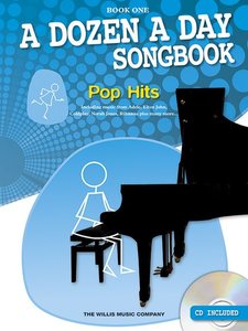 [269814] A Dozen a Day Songbook Book 1 - Pop Hits