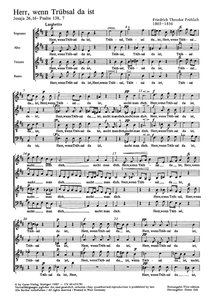 [170880] Herr, wenn Trübsal da ist