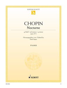 [53808] Nocturne g-moll op. 37 Nr. 1