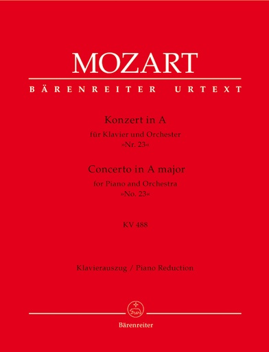 [72231] Klavierkonzert Nr. 23 A-Dur KV 488