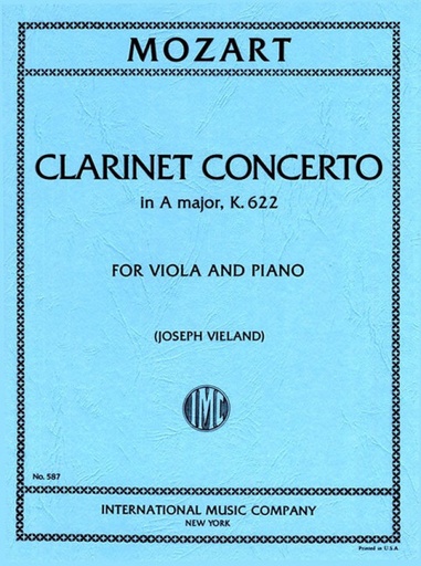 [56252] Klarinetten Konzert A-Dur KV 622