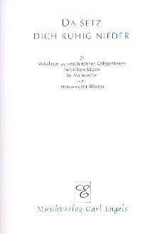 [183135] Da setz dich ruhig nieder