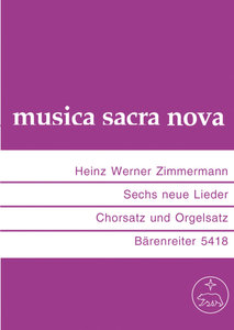 [177183] Sechs neue Lieder