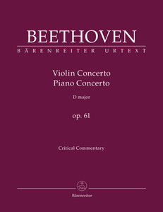 [233361] Violinkonzert D-Dur op. 61 - Kritischer Bericht