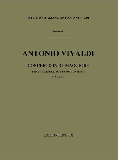 [83370] Cocerto in Re-Maggiore