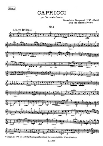 [05-00608] Capricci per il Corno da caccia - Heft 2