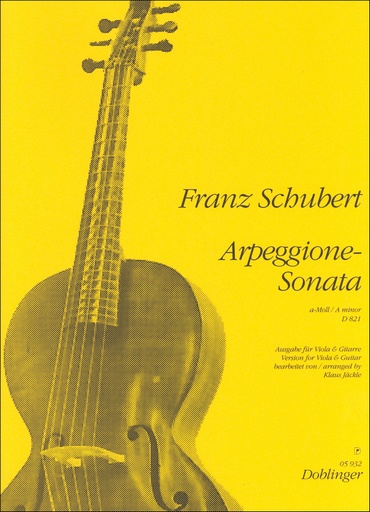 [05-00932] Arpeggione Sonata a-moll D 821