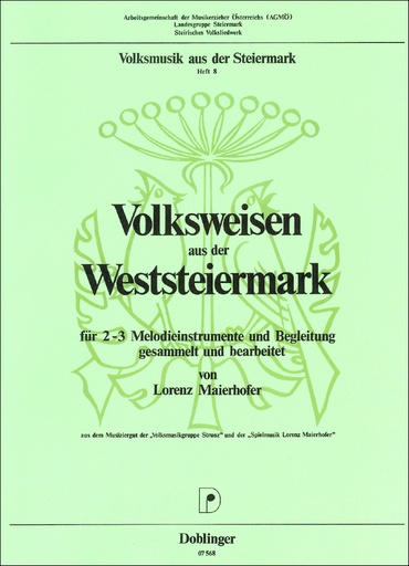 [07-00568] Volkweisen aus der Weststeiermark