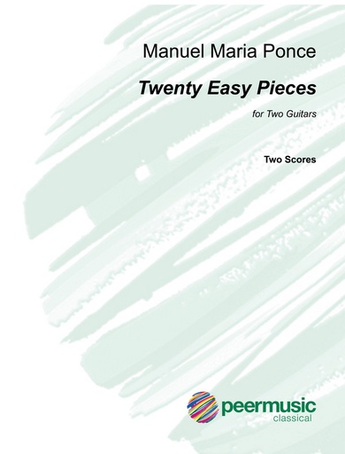 [202083] 20 easy pieces for two guitars