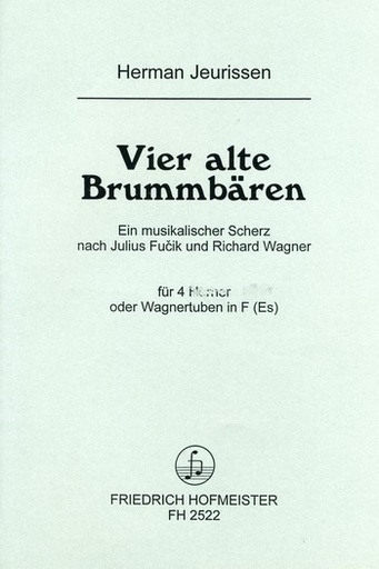 [20211] 4 alte Brummbären
