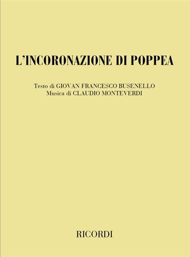 [313454] L'Incoronazione di Poppea