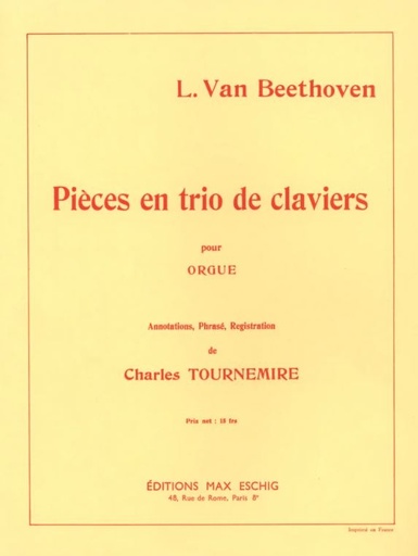 [262821] Pieces En Trio Orgue