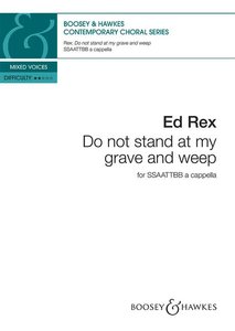 [262898] Do not stand at my grave and weep