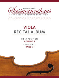 [307876] Sassmannshaus Viola Recital Album Band 3