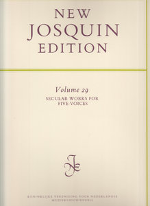 [304392] Secular works for five voices