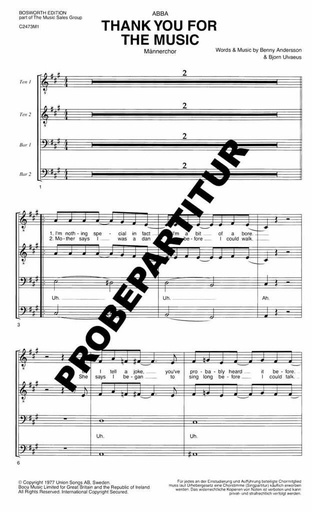 [154249] Thank you for the music