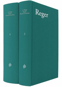 [HN-02206] Verzeichnis der Werke Max Regers - Reger Werkverzeichnis (RWV)
