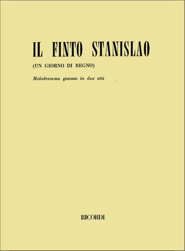 [82280] Il Finto Stanislao