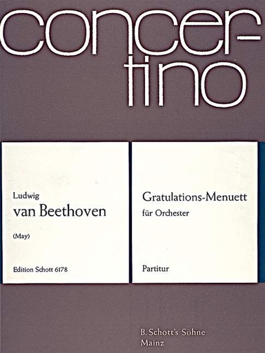 [216545] Gratulations Menuett op. posth