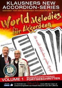 [308744] World Melodies für Akkordeon Vol. 1 - Fortgeschritten