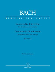 [277718] Konzert Nr. 2 E-Dur BWV 1053