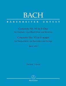 [277725] Concerto Nr. 6 F-Dur BWV 1057