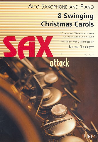 [251404] 8 Swinging Christmas Carols - Altsaxofon und Klavier