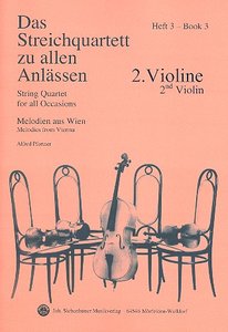 [292456] Das Streichquartett zu allen Anlässen Band 3 - Melodien aus Wien