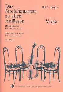 [292457] Das Streichquartett zu allen Anlässen Band 3 - Melodien aus Wien